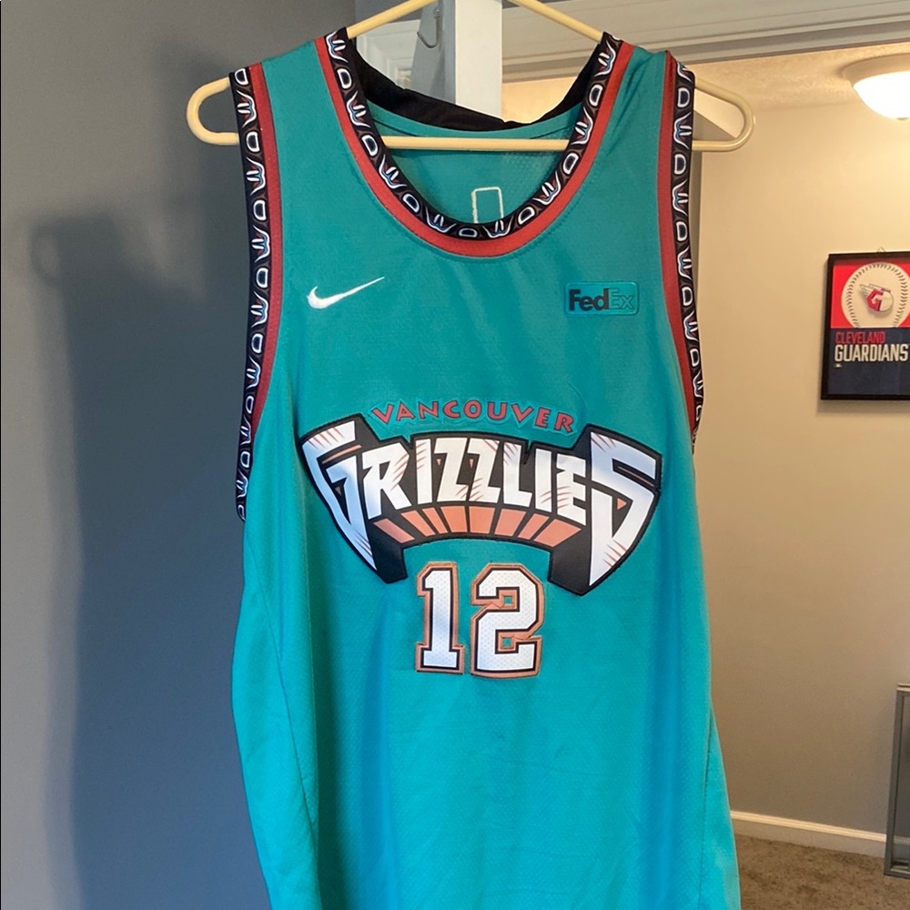 Vancouver Grizzlies Ja Morant Teal Basketball Jersey